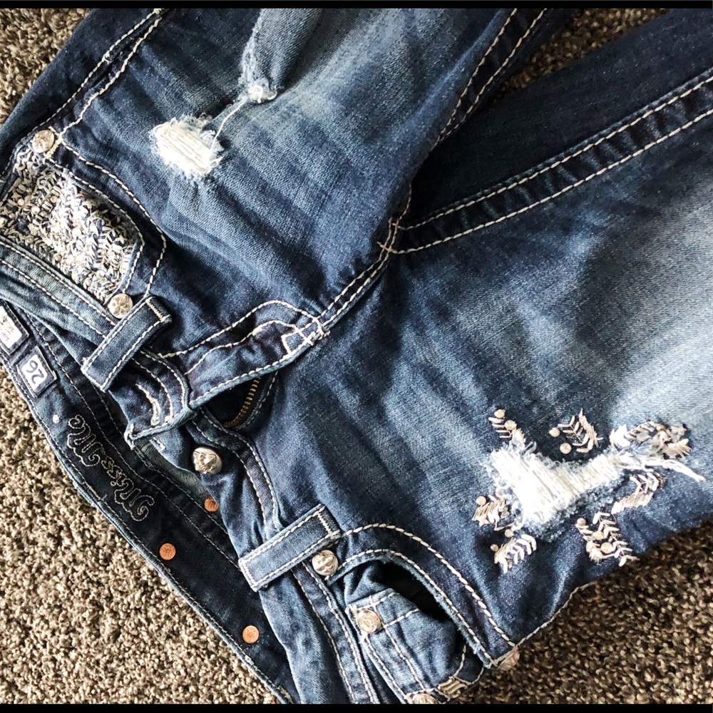 Miss Me Dark-wash Skinny Jeans